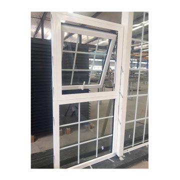 Factory Supplying aluminium awning window grill design glass wholesale casement